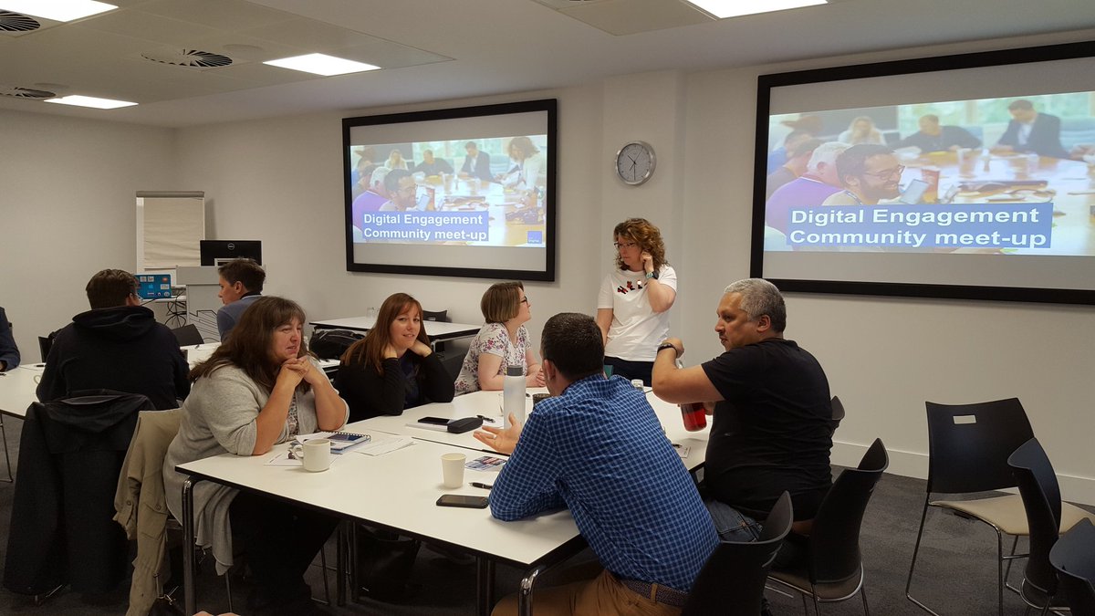 rob_jennings_'s tweet photo. Almost ready for the Digital Engagement Community meet-up. https://t.co/IwonOzhVYK