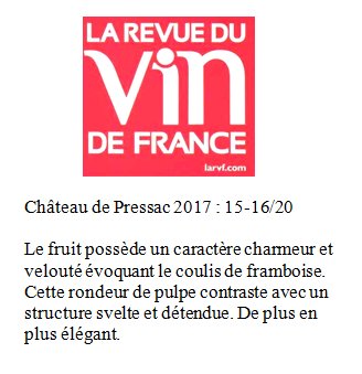 Jean-François Quenin (@chateaupressac) on Twitter photo 