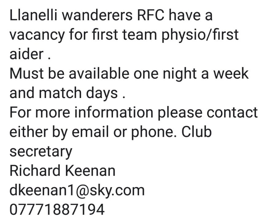 llanelliwands's tweet photo. Please share #wanderersrugby #comeondawands https://t.co/kiXlV27Ss9