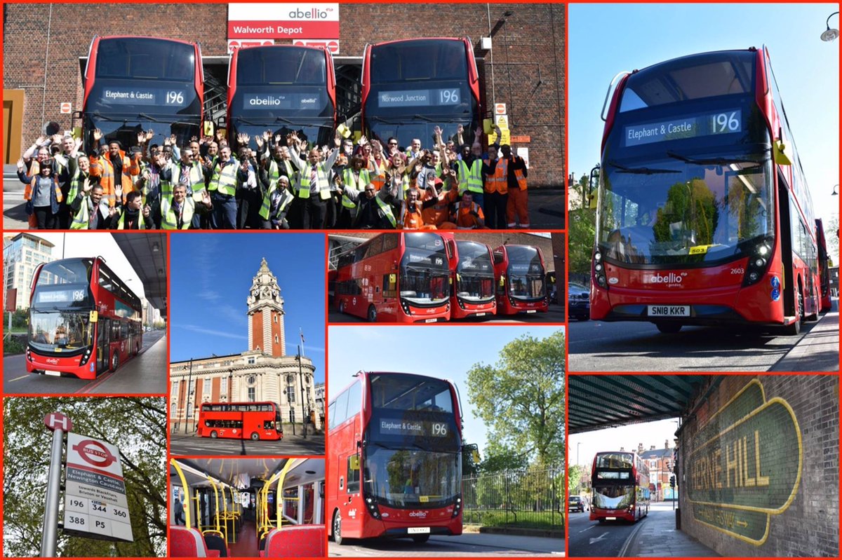 196 Bus Route Timetable Rm Developments (@Omsi2London) / Twitter