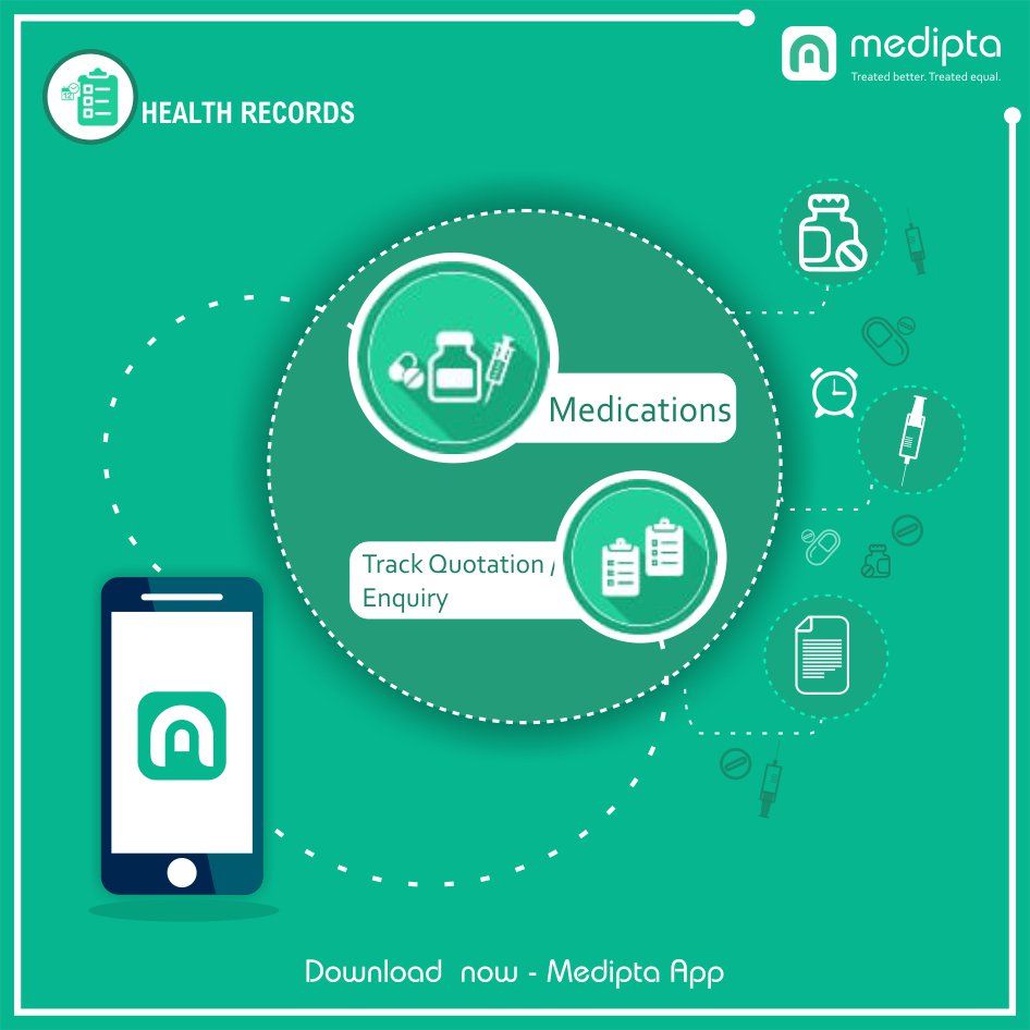 MediptaS's tweet photo. With #MediptaApp you can now add medicines and dosages to get timely reminders. Track quotation from feasible hospitals by sending a quotation query from the home page. This feature let's you compare hospitals to choose from.
https://t.co/soWheHiaU2
#Medicinreminders #healthcare https://t.co/2D9IaVHFZP