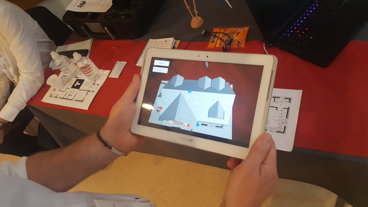 Eliteerasmus's tweet photo. #AugmentedReality #AR with @bustakerr @ESPScotland for #ErasmusPlus @Eliteerasmus project final event https://t.co/pp9mEsUuYn
