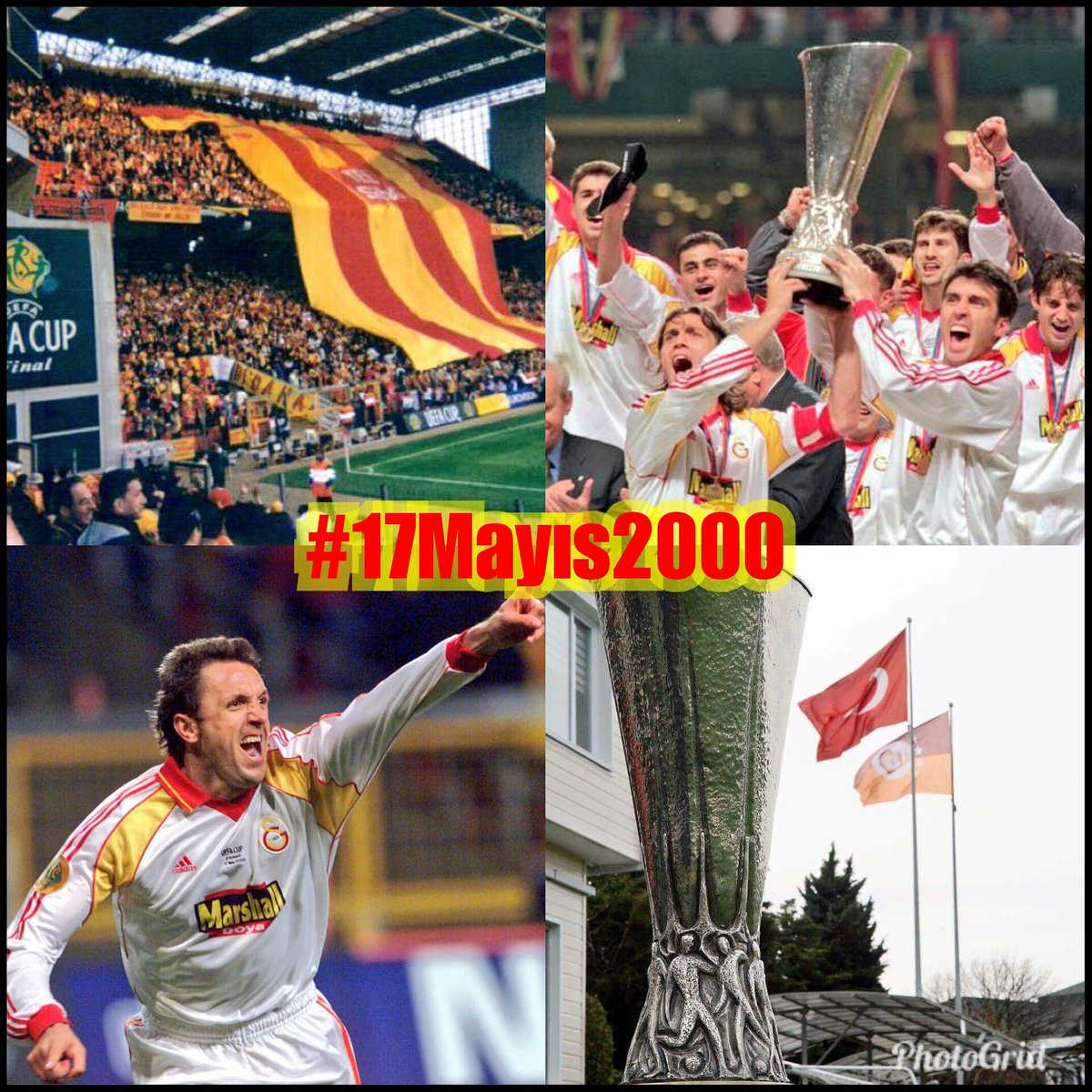 Popescu topa yaklaştığında nefes ve kalp atışlarımızın durduğu andır #17Mayıs2000

Iyi ki Galatasaray'lıyız
İlklerin Takımı
#KONSANTRASYON
#Hedef21 #UEFACup