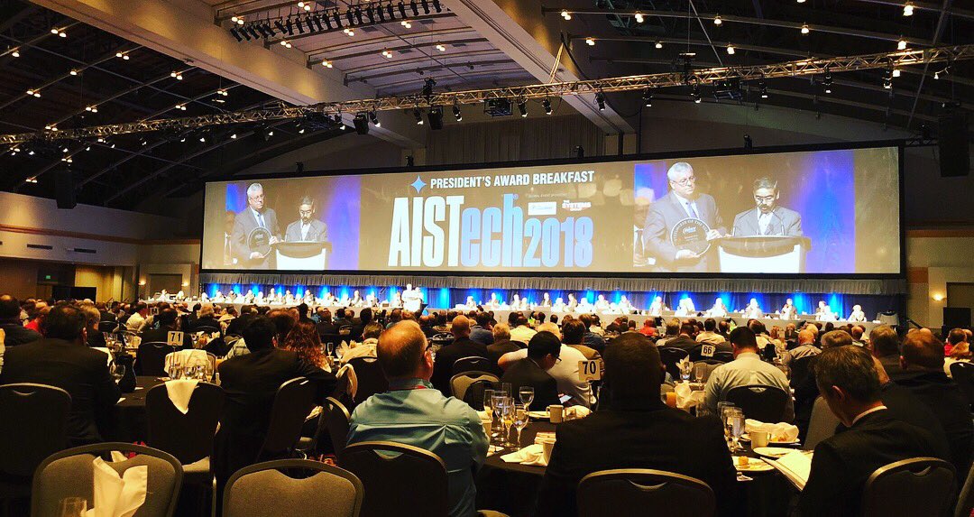 red7live's tweet photo. JoDee speaking to an excited crowd at AISTech (Steel's premier technology event) last week!!! #AISTech
#Philadelphia #Convention #Center #philadelphiaconventioncenter #steel #technology #spraying #systems #sprayingsystemsco #livemarketing #marketing #eventmanager #tradeshow https://t.co/Z30Lw2Q7iw