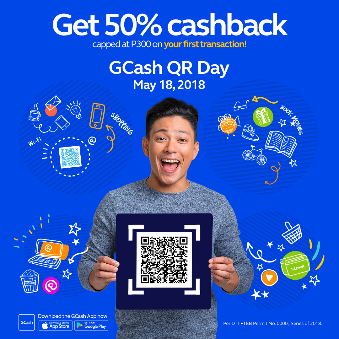 Get a 50% CASHBACK* up to P300 on your first transaction when you shop at Southstar Drug and scan to pay with GCash QR on May 18, 2018! Know more at gcashpromos.com/may18-gcash-qr…!

For participating Southstar Drug stores, visit: bit.ly/2rSz75g