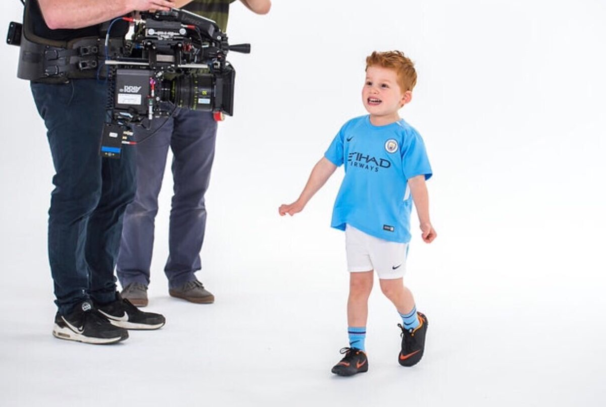 George had an amazing day <a href="/btsport/">TNT Sports</a> shooting the Dream Big kids promo😊⚽️ Big thanks to everyone for looking after us so well 👍🏻