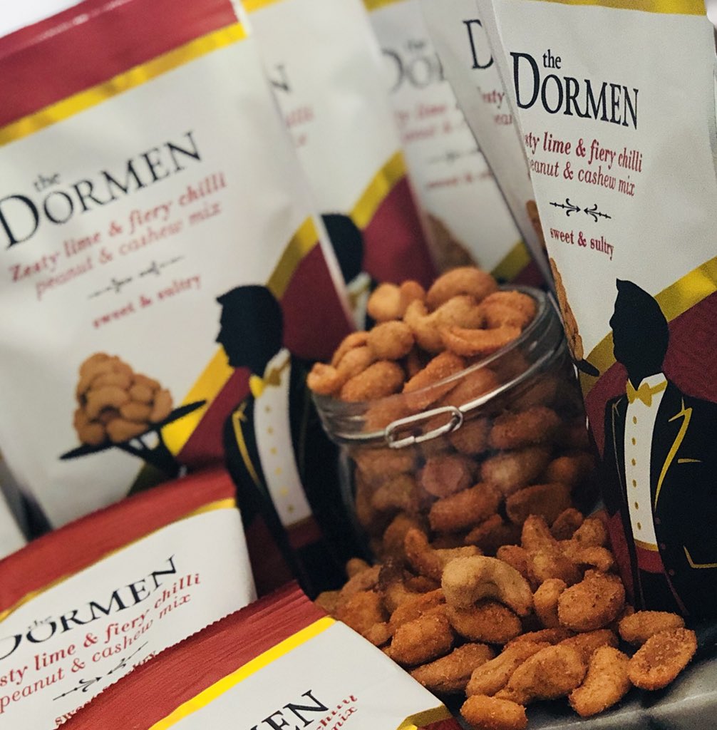 TheDormen's tweet photo. The Dormen Zesty Lime &amp; Fiery Chilli Peanut &amp; Cashew Mix now available in our Classic 50g snack bag, 100g Sharing Pouch &amp; 2.5kg reusable bulk tub
#lime #chilli #Peanuts #cashews #thedormen https://t.co/dc3DzLIjBl