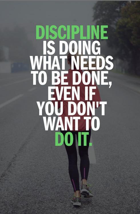 FitnessHacks101's tweet photo. Good morning! Have a great week, and remember 'Discipline is doing what needs to be done, even if you don't want to do it'. https://t.co/vcrkkUetOX