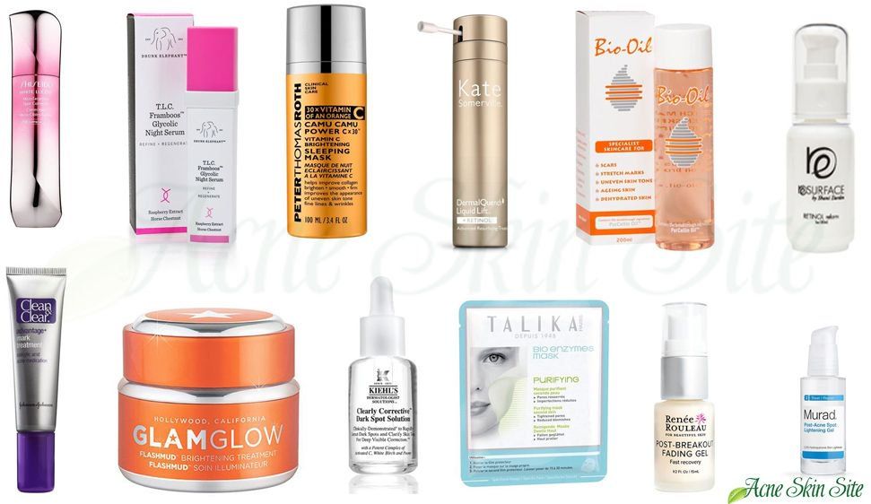 products to help reduce acne scars