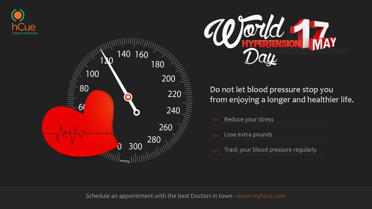 myhCue's tweet photo. Reduce your hypertension,by leading a happy &amp; healthy life!  To know your hypertension level,visit Doctors @ https://t.co/3FGgo3bnrv 
#Hypertension #Health #WorldHypertensionDay #Life #Stress #Diet #Exercise https://t.co/JyVxF91G5L