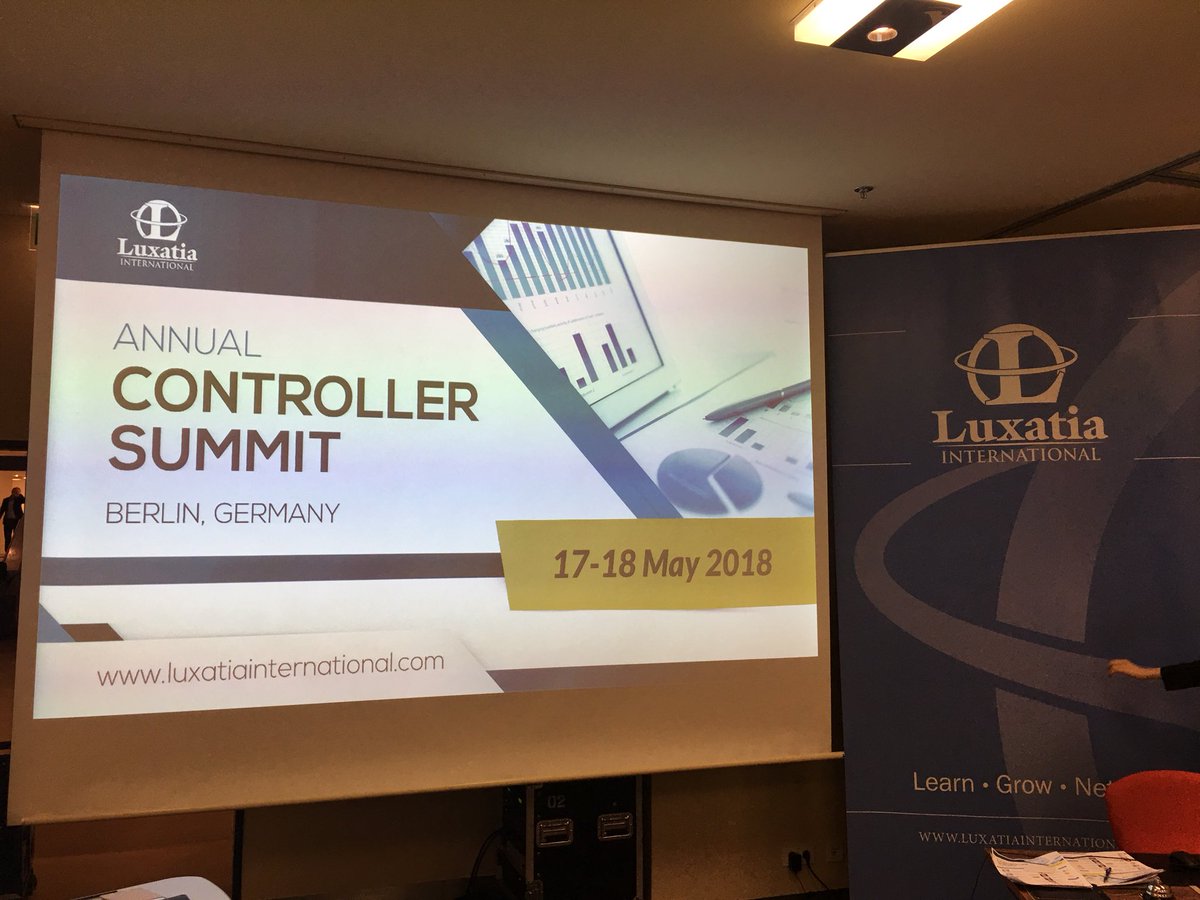 FreDoche4's tweet photo. Annual #Controller2018 summit is about to start In Berlin @dfcgasso @DPCconseil @Luxatia_intl @IAFEI_cfo https://t.co/h2DlylwGE5
