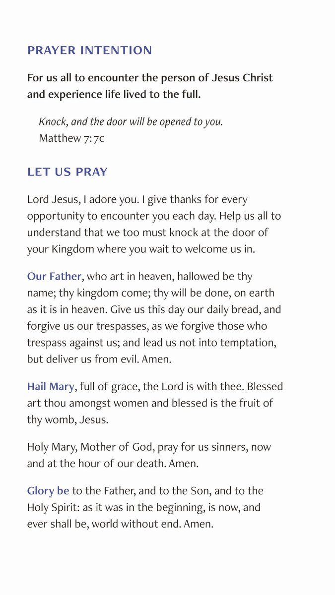Novena2020's tweet photo. Novena Day 7 @thykingdom_come #ThyKingdomCome https://t.co/5vylU30pdc https://t.co/F720cTcqkQ