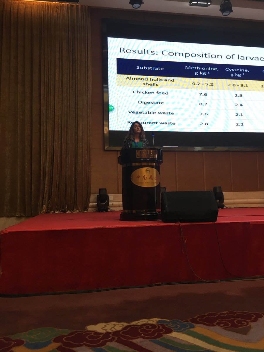 JSVlab's tweet photo. Lydia presenting at Insects to Feed the World conference in Wuhan, China https://t.co/JPTDAiRkTl
