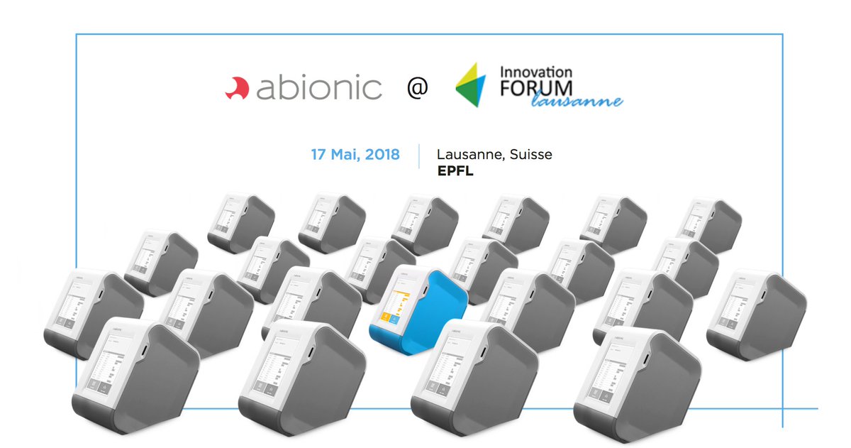 abionic_fr's tweet photo. Notre #directeur #scientifique parlera de comment des #diagnostics point-of-need permettent l'accès immédiat à la #médecine #personnalisée au Forum d'innovation de #Lausanne aujourd'hui ! 
#innovation #technologie #éducation #EPFL https://t.co/Xl6aiAoGKp