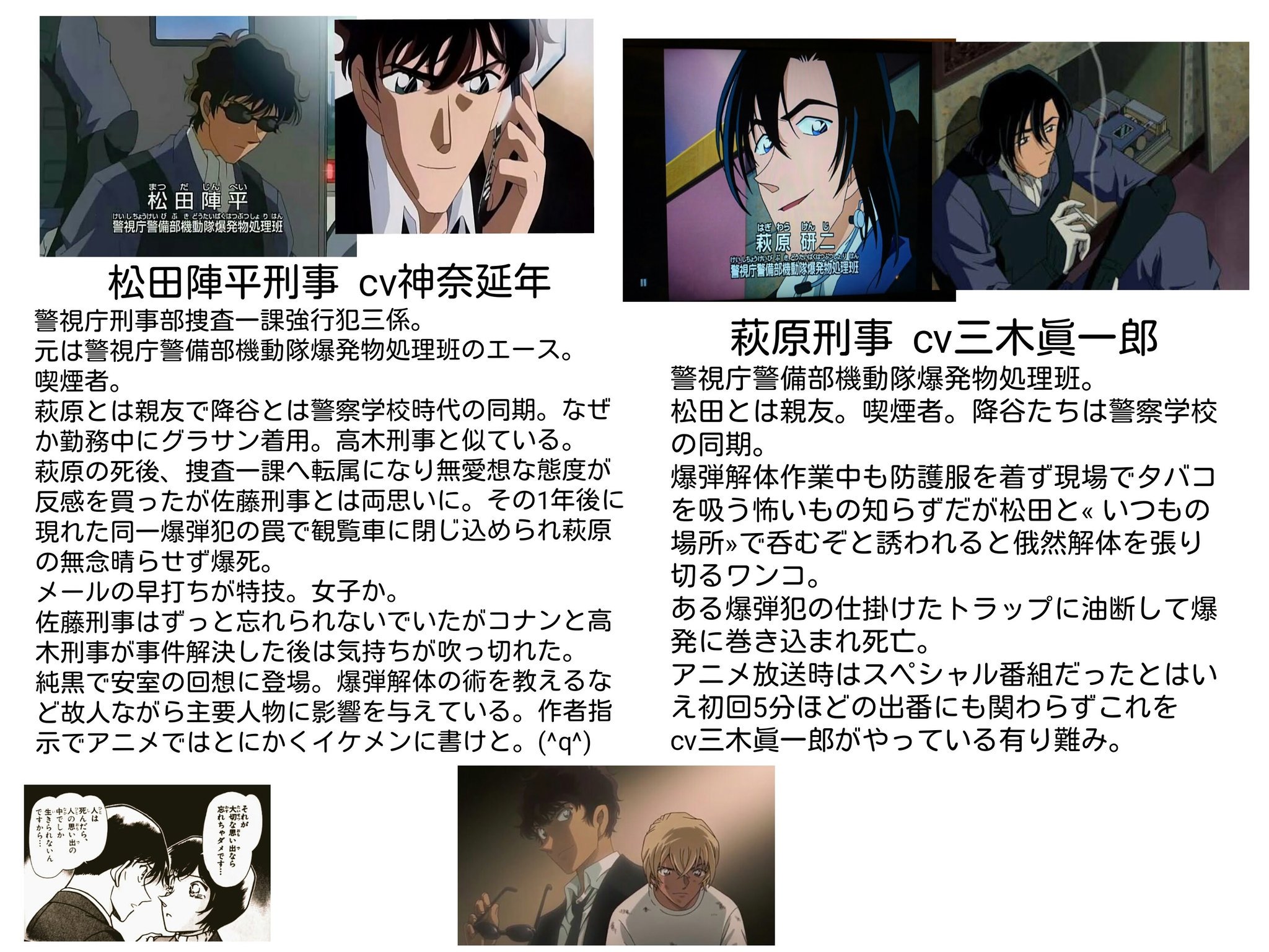 シソ 乂 M ここで過去に身内 未執行 にプレゼンした資料を 警察学校組がこんなにフューチャーされる日が来るなんて T Co Uqej9vvarl Twitter
