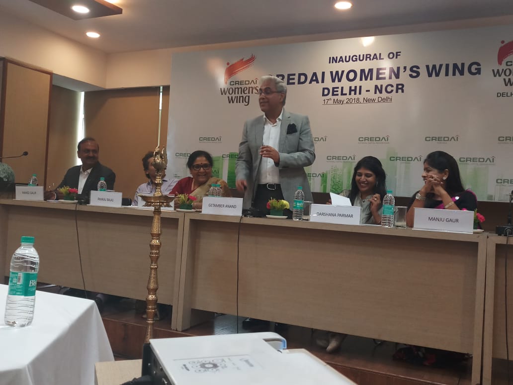 Credaiwup's tweet photo. @sanjayrana Inauguration of CREDAI Women’s Wing in NCR underway. Chairman  CREDAI invites women to change the face of CREDAI. https://t.co/sQnd0IiLOc