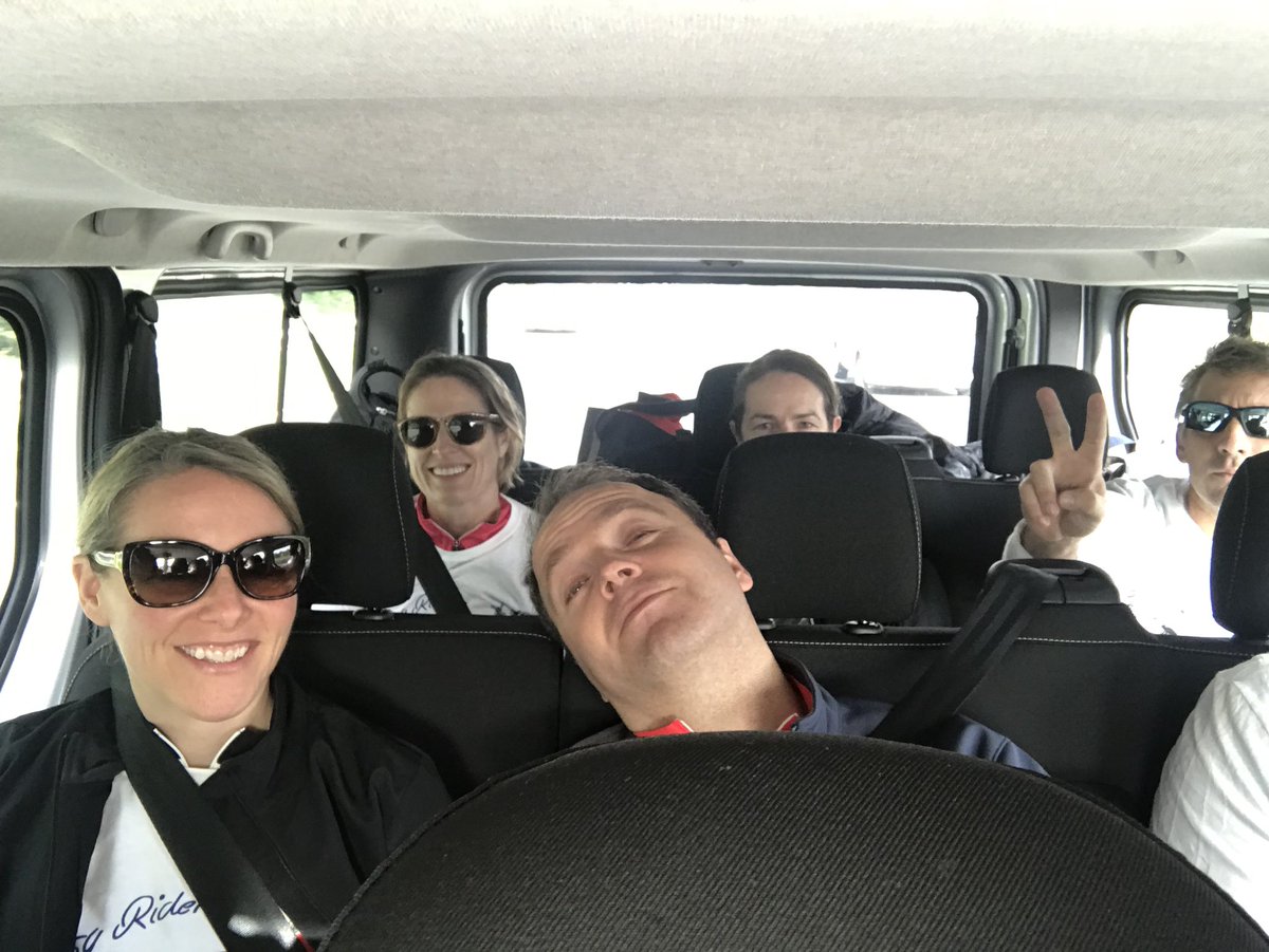 davidgrantsim's tweet photo. #IPSSW2018 on tour. The annual post @IPSSorg Cycle tour on way to start line. https://t.co/Hzd4YidtGh