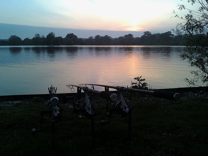 TBT to my time on the beautiful Kingfisher lake in Norfolk. Very happy times 🙂 #carp #angling #norfolk #stunningsunset