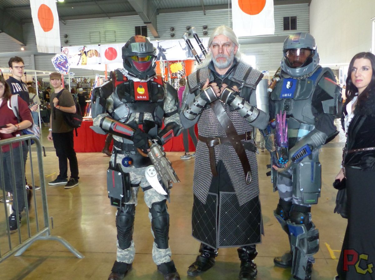 PassionaGeek's tweet photo. 📷 En attendant l'article du #MAGS2018, je vous propose de faire un tour des photos prises pendant ces 2 jours sur place!
Stands, invités, cosplay... tout y est :)
https://t.co/kMQY1tTE45 https://t.co/IkxAmz4BfR