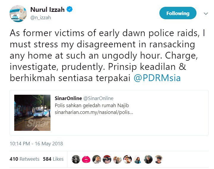 Parti Cinta Malaysia (@huan2u) on Twitter photo <a href="/n_izzah/">Nurul Izzah Anwar 🇲🇾 🌺</a> As one of your Constituency voter ( Pmtg Pauh ). I feel proud on your statement. Keep up the good work. <a href="/n_izzah/">Nurul Izzah Anwar 🇲🇾 🌺</a> As one of your Constituency voter ( Pmtg Pauh ). I feel proud on your statement. Keep up the good work.