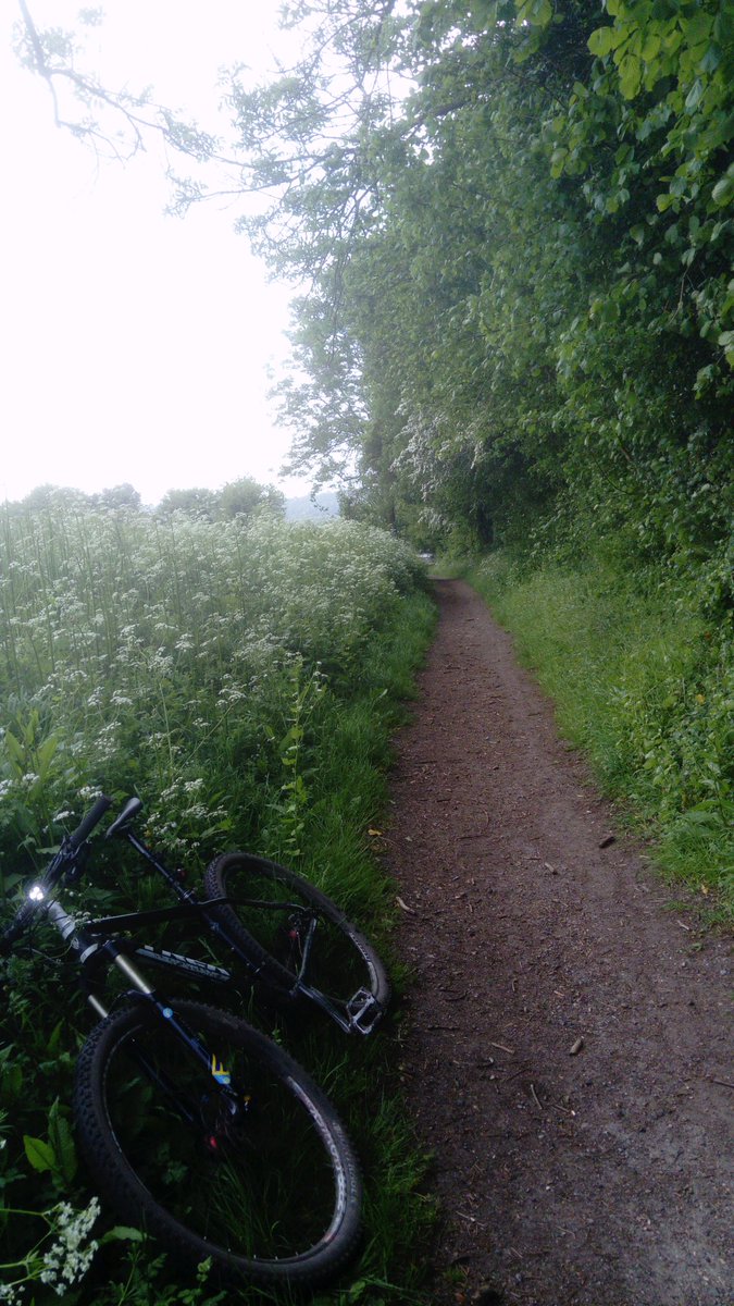 AndrewSalisbur2's tweet photo. Following on from #mygeenoffice how about #mygreencommute - #mountainbiking at least once a week #Dorking to @RHSWisley over the #NorthDowns with views of #boxhill (a nice one today) https://t.co/kXJmlNwCTU