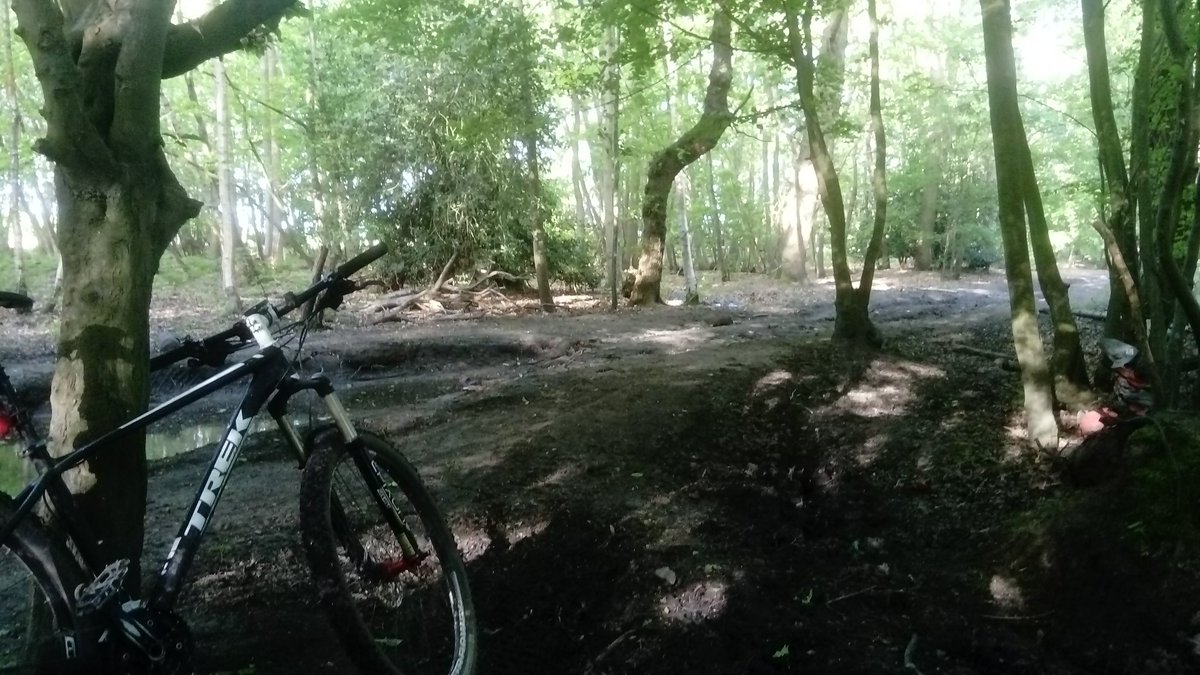 AndrewSalisbur2's tweet photo. Following on from #mygeenoffice how about #mygreencommute - #mountainbiking at least once a week #Dorking to @RHSWisley over the #NorthDowns with views of #boxhill (a nice one today) https://t.co/kXJmlNwCTU