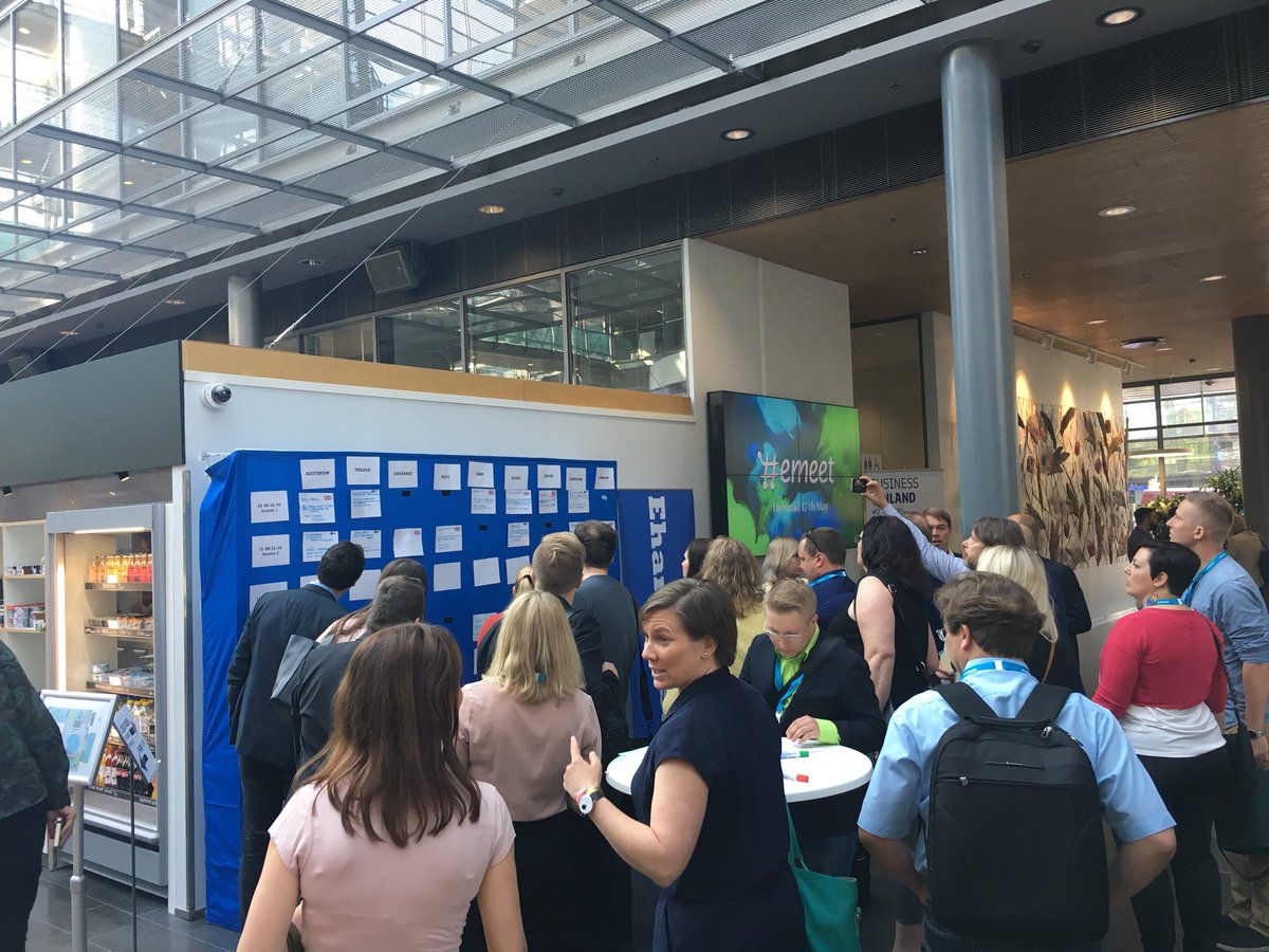 ecomgrowth_fi's tweet photo. What makes #EmeetNordic so special? The programme is filled in real time and the content is produced by the participants during the day. Katri Nickels from @StockmannFI will speak about the Hullut Päivät shopping frenzy online  #ecommerce #verkkokauppa https://t.co/P6BpGwwSS0