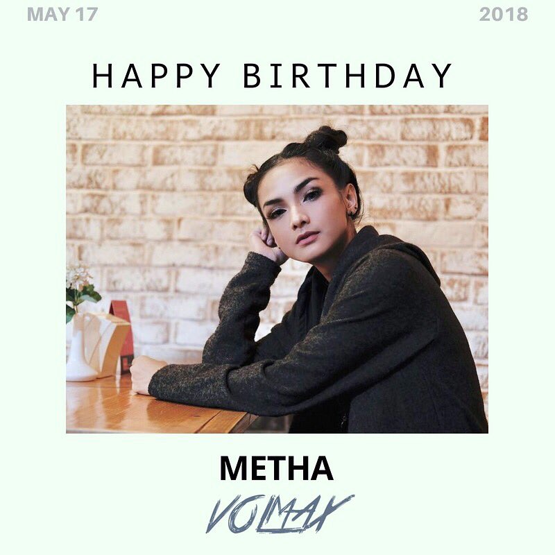 TrinityOptimaP's tweet photo. Happy birthday to @methazulia 
#Maximal , yuk...ucapin selamat ulang tahun ke Metha! 

#TOPBIRTHDAY #volmax https://t.co/tzCfBGohBm