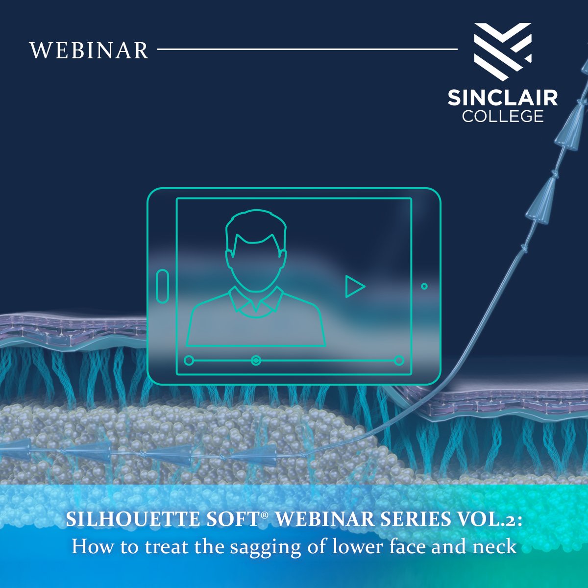 SinclairColl's tweet photo. Less than 2 weeks to join our webinar on the 30th May: SILHOUETTE SOFT® WEBINAR SERIES: How to treat the sagging of lower face and neck? Our Experts Dr Carrijo and Dr Russo will be answering your questions live.
Register here: https://t.co/GJZbyY1SP6 https://t.co/eYnsJNvSLr