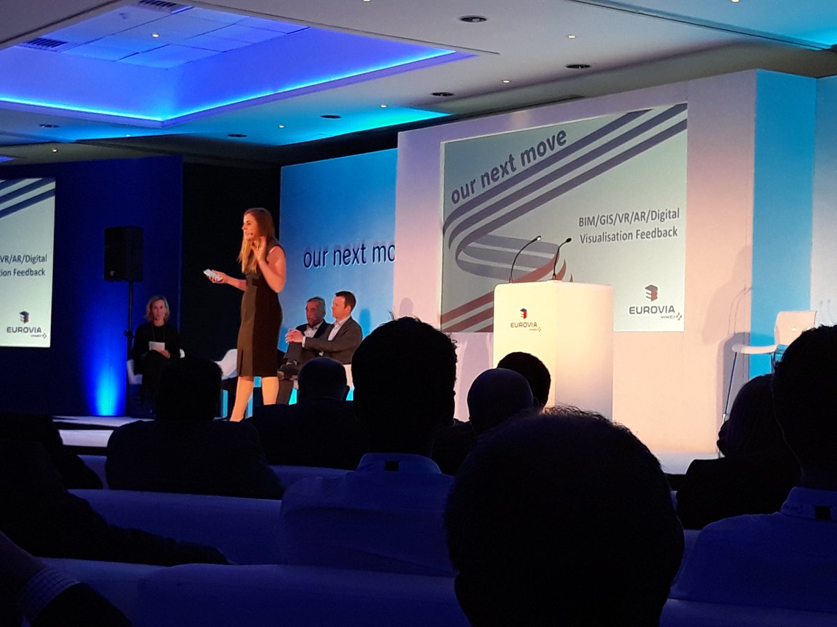 jmboulter081's tweet photo. @JoanneHuett is telling @Eurovia_UK about how we can utilise digital visualisation for fhe digital revolution! #ournextmove https://t.co/1JfSb0eo64