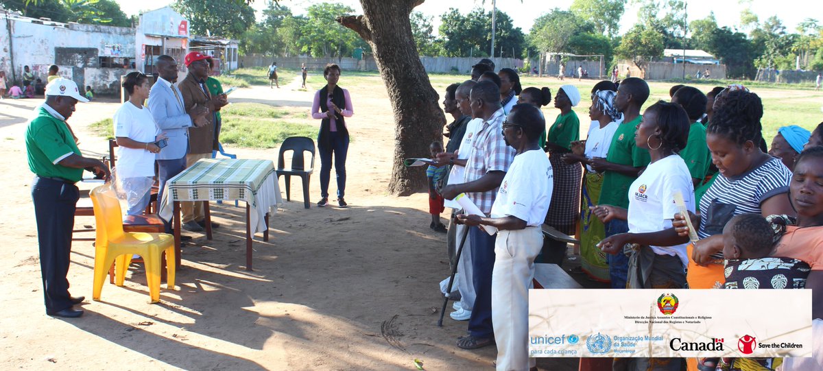 savechildrenMoz's tweet photo. @savechildrenMoz, @UNICEF_Moz e a #DNRN (eCRVS) visitam as acções de mobilização e sensibilização para adesão aos registos de nascimento e outros eventos vitais e se inteiram sobre o funcionamento da conservatória de Xai-Xai, na província de Gaza. https://t.co/n3Nz0BYs7W