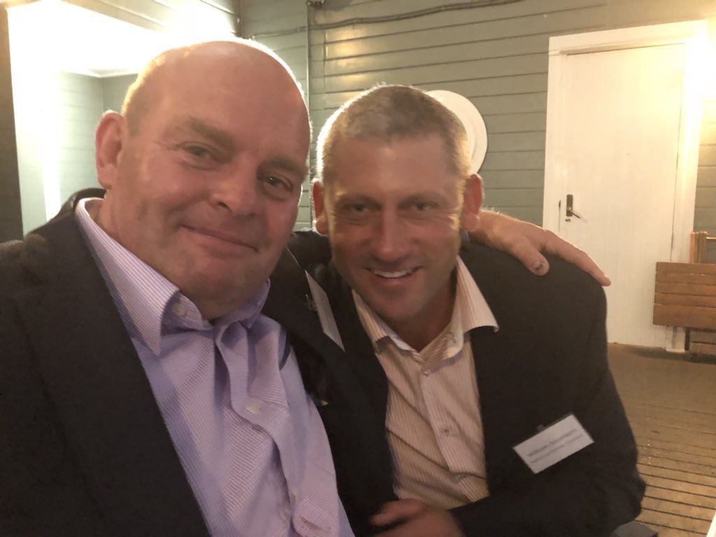 MorrisonFarming's tweet photo. The dairy industry is a vital part of NZ beef production. It was great to be able to share the launch of our new @NZBeefLamb Environment Strategy with @duncan_coull & @TiroroaFarmsLtd https://t.co/aWQpgdqYuu https://t.co/zQSvVbPG93