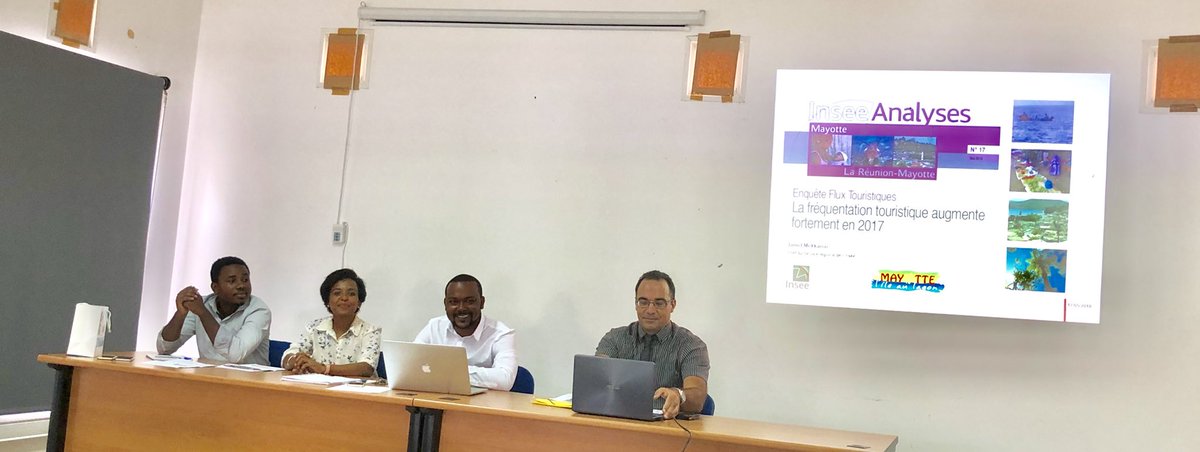 AckeemBao's tweet photo. Tourisme Mayotte: les chiffres clés. 14% d’augmentation du flux en 2017. #cdtm https://t.co/ErPnpYGI2y