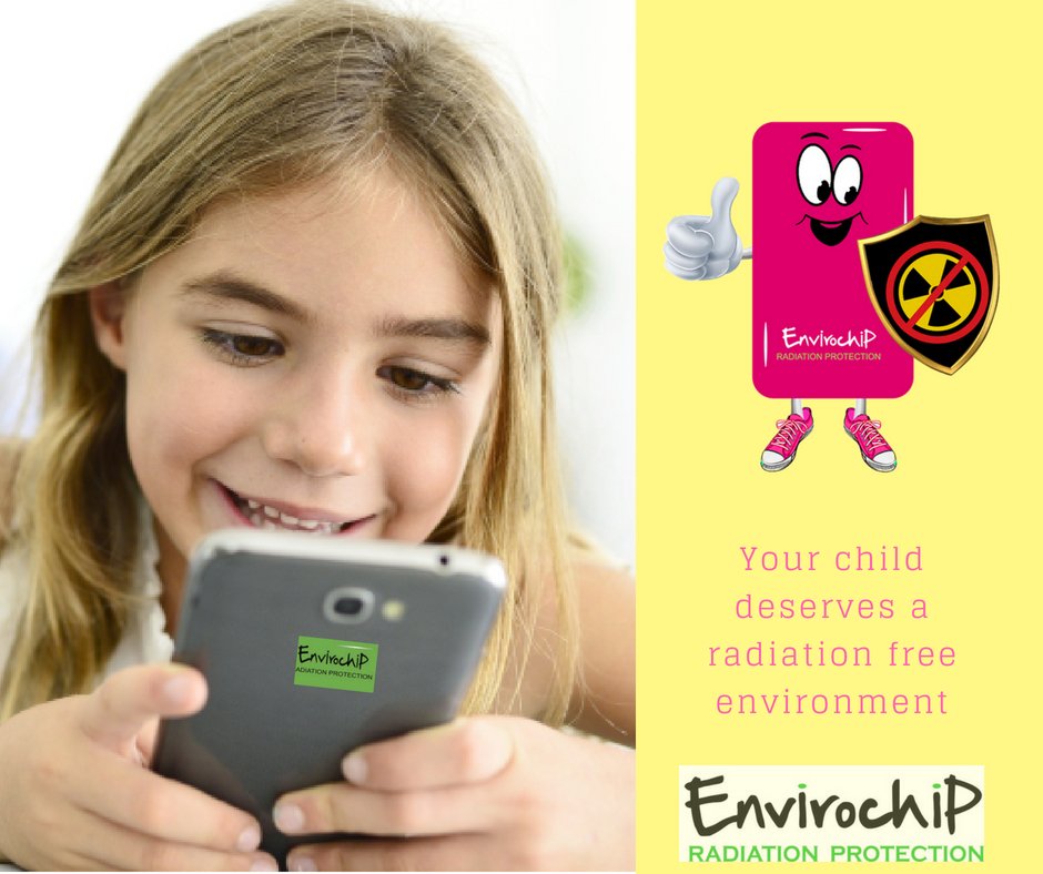 EnvironicsWorld's tweet photo. Exposure to mobile phone radiations can cause irreparable damage to your child’s brain development. Order an Envirochip today. https://t.co/k7ha92VPD7  #Envirochip #radiationfree https://t.co/vKjr6GcObm