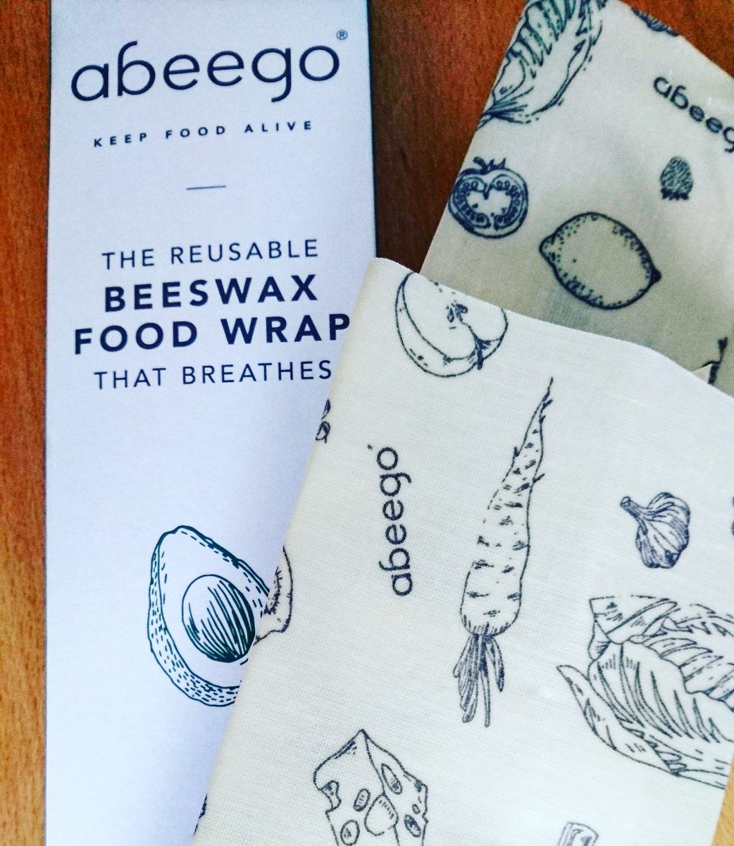 freetobimble's tweet photo. We're loving our new #beeswax #hemp #organiccotton #foodwraps by @abeego. Natural, breathable and #zeroplastic! Hoorah! https://t.co/B4Lh2OghYF #freetobimble #nomadicvolunteers #plasticfree #food #compostable https://t.co/BBIjIWnrdf