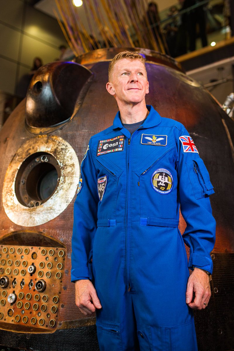 NtlMuseumsScot's tweet photo. #TimPeake’s Spacecraft has touched down at the National Museum of Scotland! The display will be open to the public from 13:00 this afternoon, so get your space boots ready! https://t.co/JEmpUqIeRj #Soyuztour @Astro_timpeake @esa @SamsungUK https://t.co/163TQ5q25l