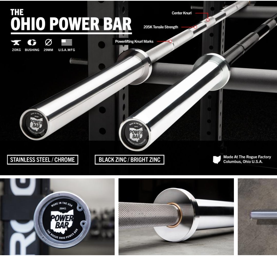 ROGUE（ローグ）ステンレスオリンピックウェイトリフティングバー