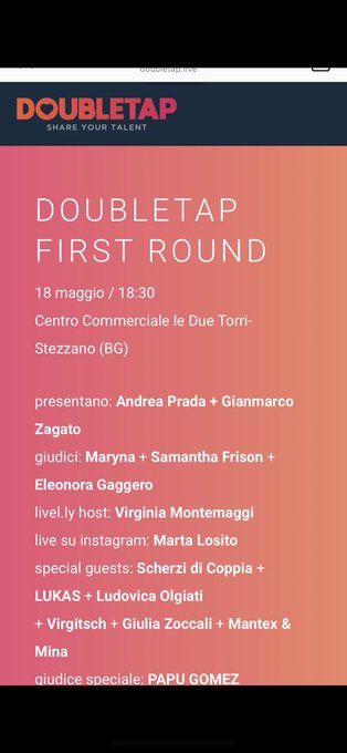 Queste sono le informazioni per Venerdi a Bergamo! https://t.co/ATVrL7ArR8