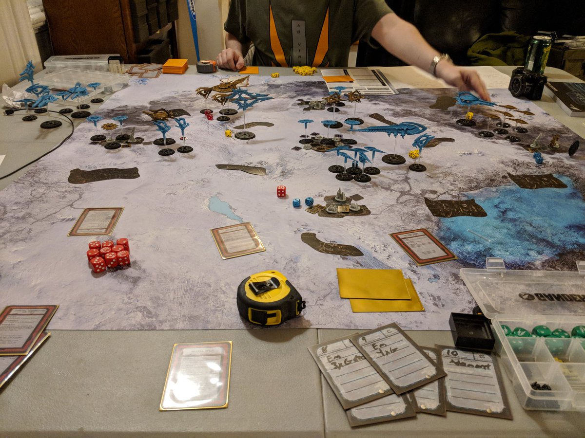 SpencerRugg's tweet image. Another #DropFleet pic that didn't fit in the first tweet. #tabletopgames