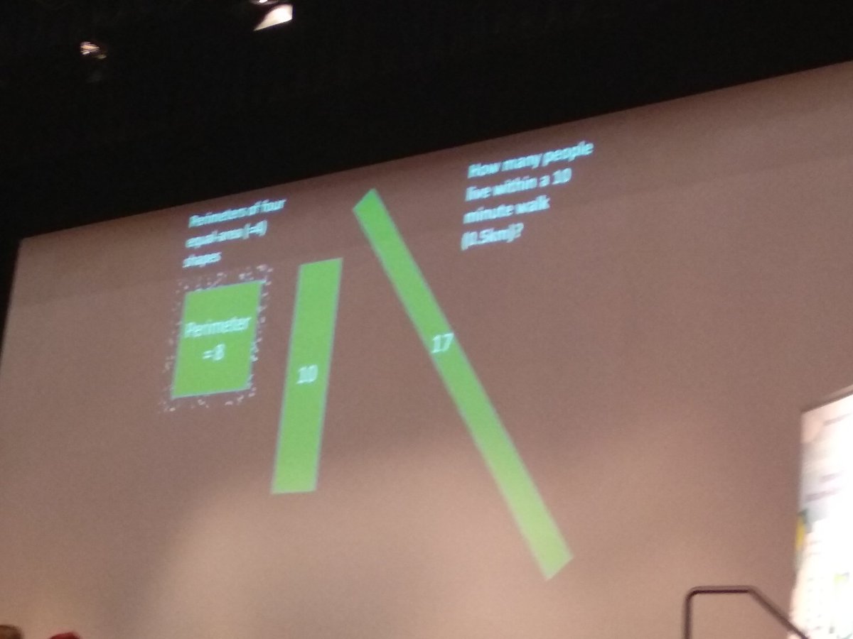 AngelaCastrechi's tweet photo. Interesting proposal by D. Maddox @TNatureOfCities : green corridors to promote accesibility to green areas #EnvironmentalJustice #transformingcities18 https://t.co/sBg3jGNana