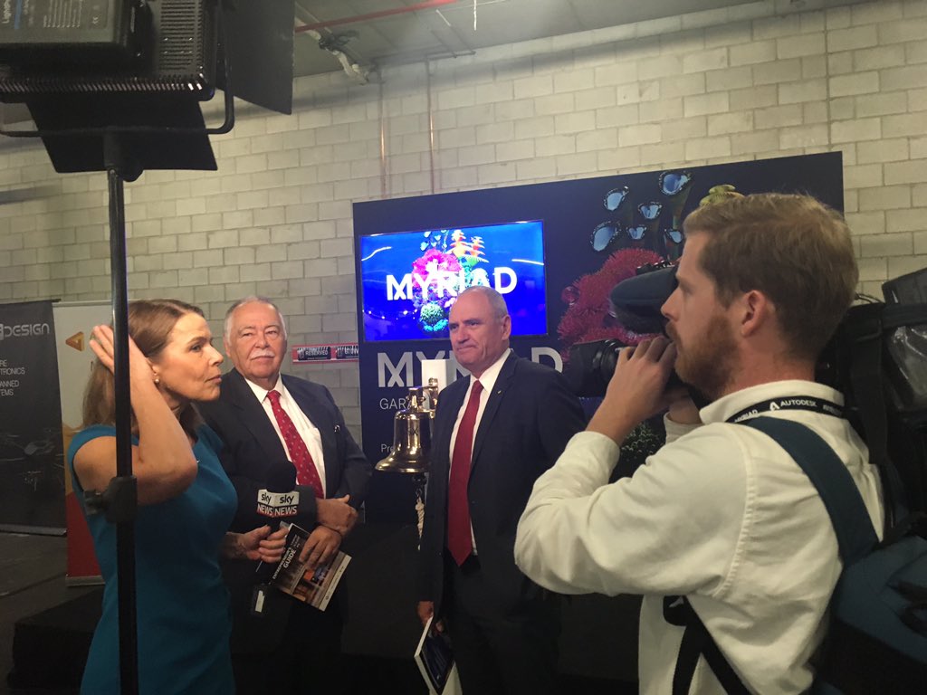 Chairmen of <a href="/ASX/">ASX 🏛 The heart of Australia's financial markets</a> and <a href="/NAB/">NAB</a> interviewed by <a href="/BizTicky/">Ticky Fullerton</a> today after they helped launch the Entrepreneur's Guide at #Myriad2018 .    <a href="/MyriadOrg/">Myriad</a>