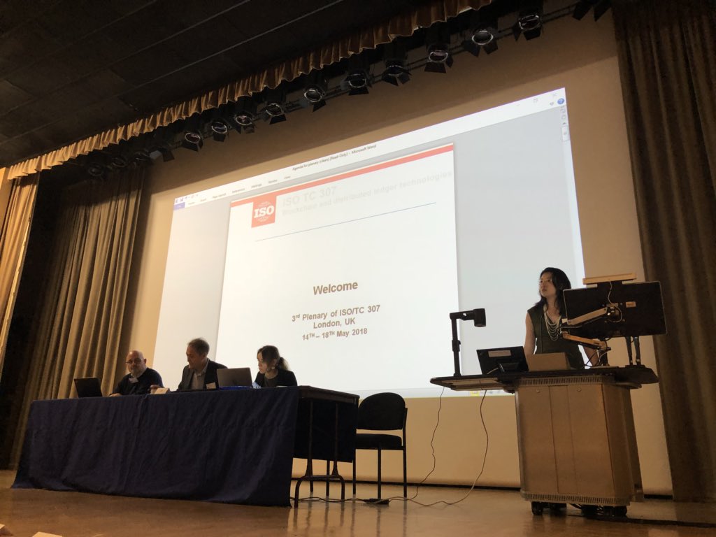 gverdian's tweet photo. We’ve kicked off the #TC307 Blockchain ISO Standard Plenary in London 14-18th May. We have a full week of meetings and discussions to shape the future of blockchain. 46 countries and organisations have come together to collaborate. https://t.co/mJUmA9wn2h #BlockchainISOStandard https://t.co/n6Nr8ouEPh