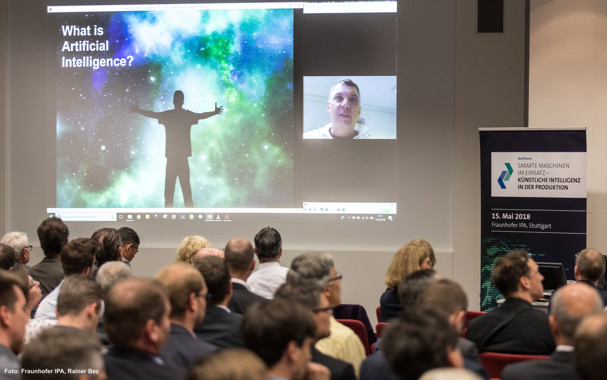 Künstliche Intelligenz "zwischen Wunder und Wirklichkeit" - Experten von Google, IBM, Siemens, Fraunhofer u.v.a. diskutierten aktuelle technische und wirtschaftliche Entwicklungen und die Zukunft der KI auf dem Kongress "#SmarteMaschinen im Einsatz": wissenschaft.de/technik-digita…