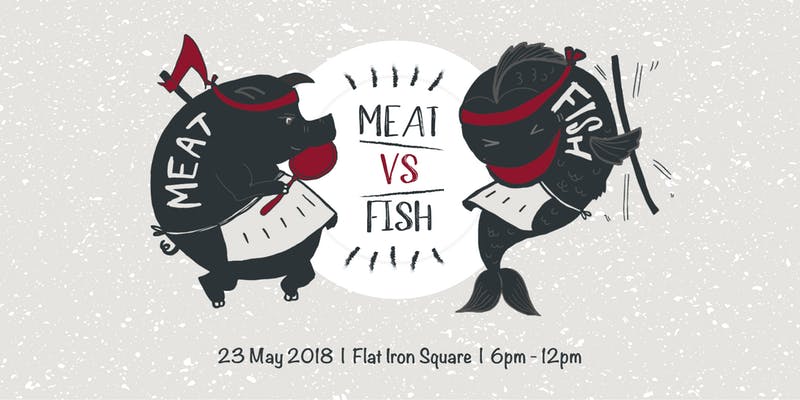 flatironsquare_'s tweet photo. At this Mayโs Meat Vs Fish (May 23rd) there will be several amazing restaurants on Team Meat:
Hawksmoor, Zelman Meats, Hixter, Rabbit and The Thomas Cubitt. Make sure you come along to try their dishes and vote! #TeamMeat #MeatVsFish
https://t.co/z53h6mTfYc
tickets-45287489099 https://t.co/XntZuvsnHK