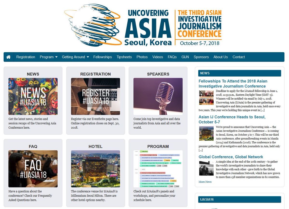 Improve your skills &amp; become a better #journalist. Register now for the 3rd Asian Investigative Journalism Conference. #IJAsia18 early bird tickets end July 31, 2018 <a href="/ifjasiapacific/">IFJ Asia-Pacific</a> <a href="/sajahq/">South Asian Journalists Association</a> <a href="/APJC_Journalism/">APJC for Journalists</a> <a href="/zsomborpeter/">Zsombor Peter</a> @toi_jayashreeN <a href="/SyedMAbubakar/">Syed M Abubakar</a> buff.ly/2KoUqmB