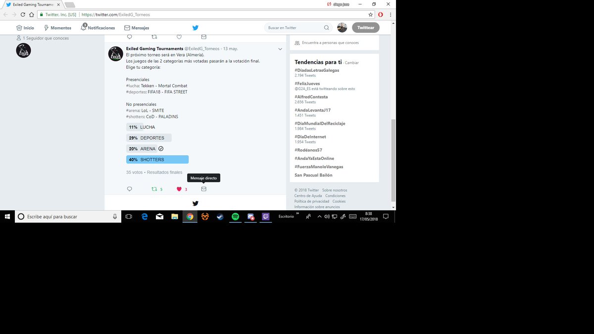 barbas_99's tweet photo. las encuestas ya acabaron y ahora toca elegir el juego de las dos categorias ganadoras https://t.co/AUVrfqUep3