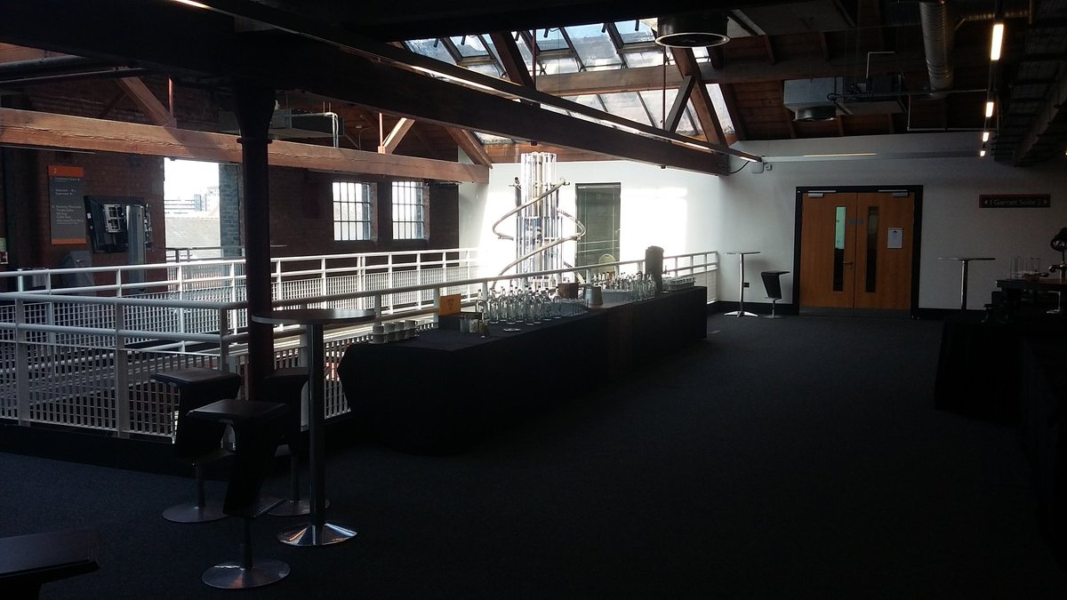 GMCareersHub's tweet photo. All set for our #ScienceofCaring event showcasing #HealthcareScience roles to GM schools with help from @MFTnhs @NCAlliance_NHS @PEFPennineAcute @SalfordRoyalNHS at @msimanchester - a great venue to learn about scientific innovations in health https://t.co/QjXy5RwtAc