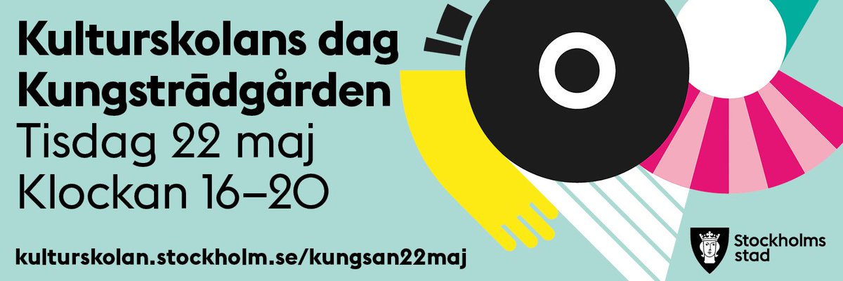 Kulturskolan bjuder på bästa tisdagshänget för dig mellan 12-15 år! Dessutom chans att förhandsboka platser till några av våra populära sommarkurser. Läs mer på kulturskolan.stockholm.se/kungsan22maj

#kulturskolansthlm #sommarlov2018 #sommarkurs #musik #dans #teater #konst