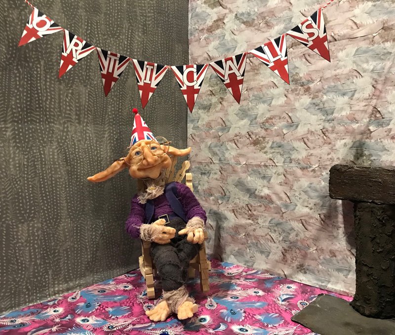 The Orticals are getting ready for the #RoyalWedding. They have been making their own bunting &amp; are all excited ready for the party on Saturday. #RoyalWedding2018 #PrinceHarry #MeghanAndHarry #MeghanMarkle