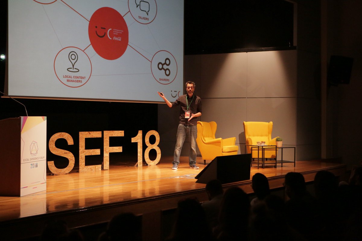 "Πρέπει να μιλάμε ανθρώπινα και όχι με ξύλινο λόγο στα social media" αναφέρει ο Γιώργος Ξανθάκης, Social Media manager της Coca-Cola.

#sef18

#socialexperienceforum